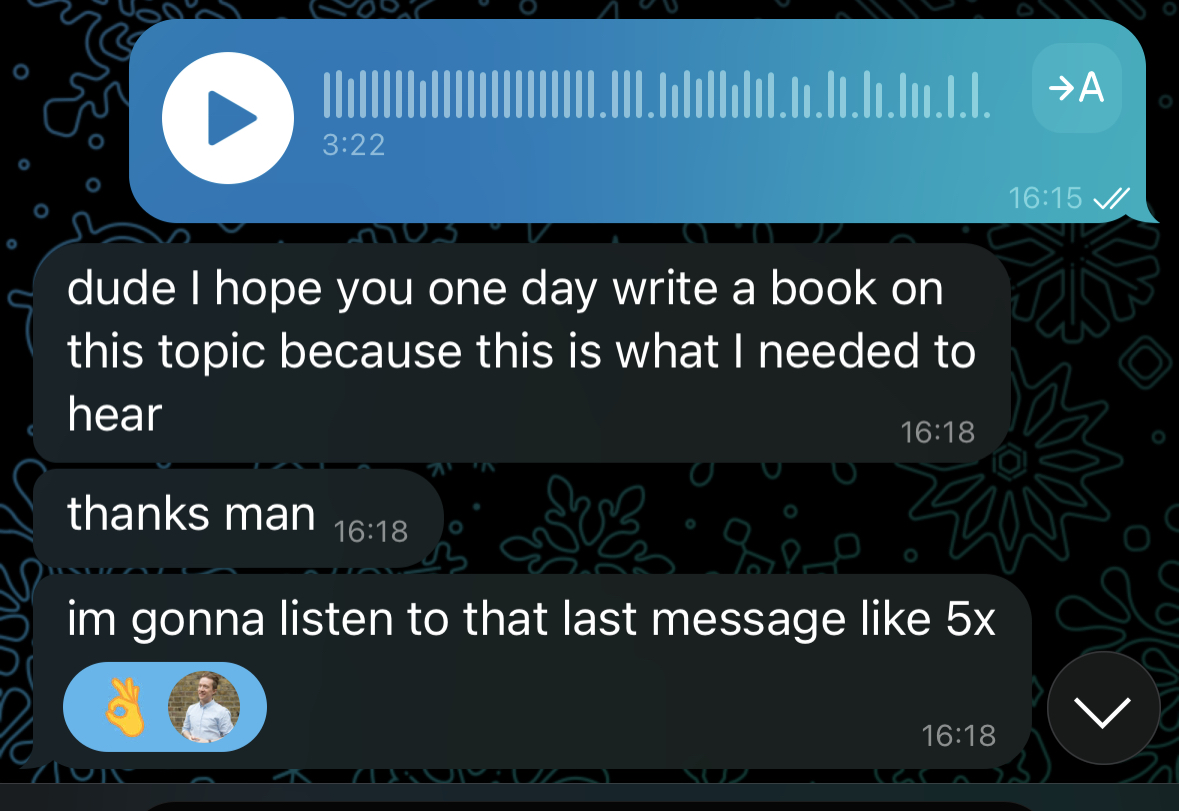 Telegram-message