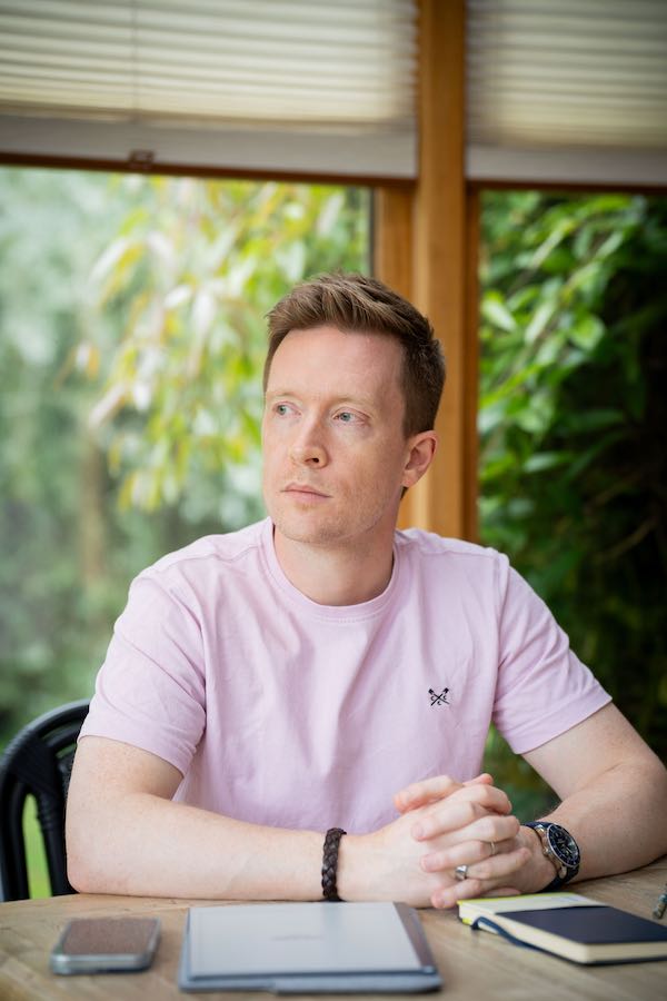 Olly pensive