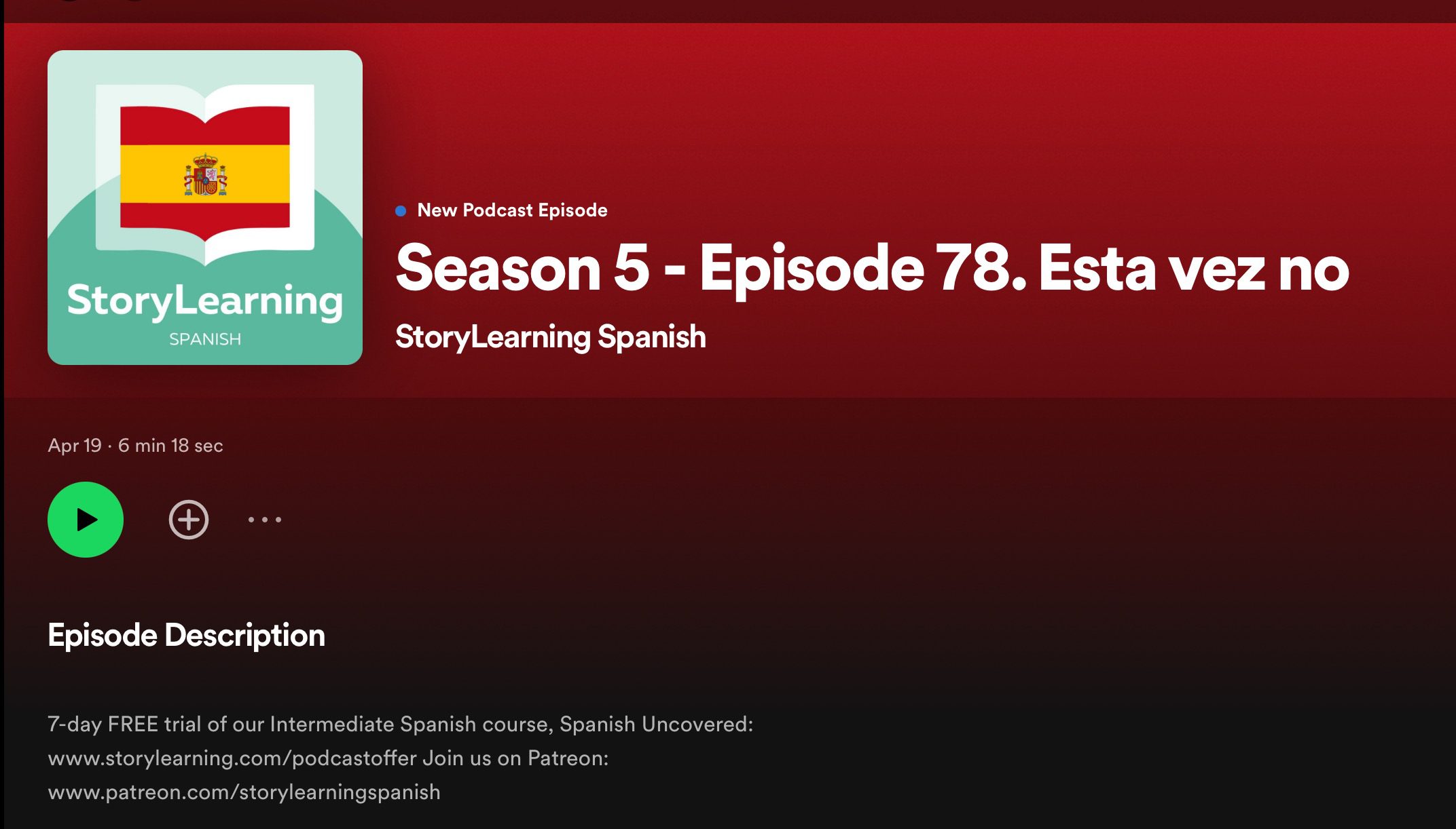 StoryLearning-Spanish-Podcast