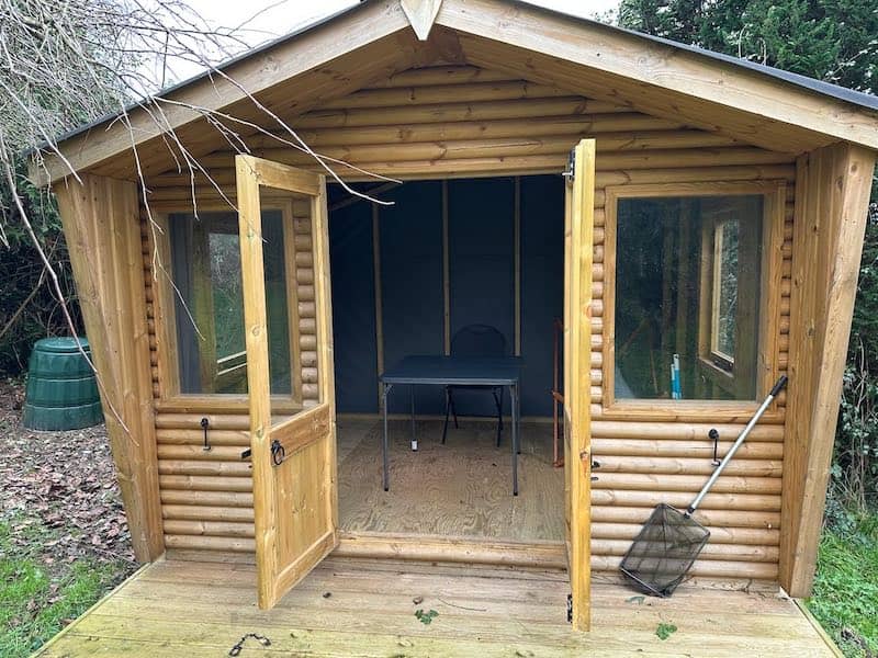Why I write in a shed